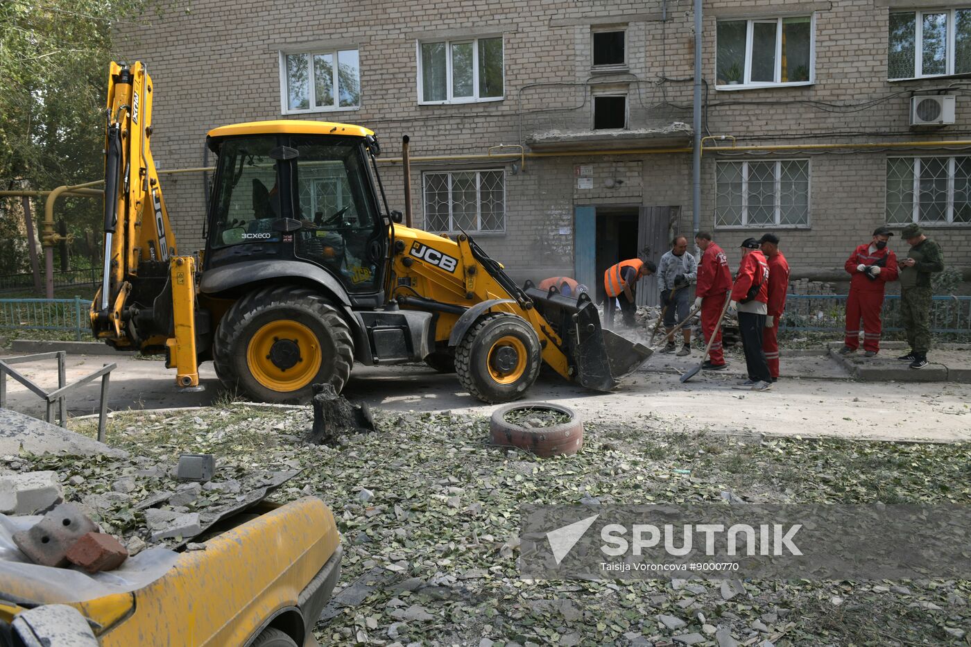 Russia Ukraine Military Operation Shelling