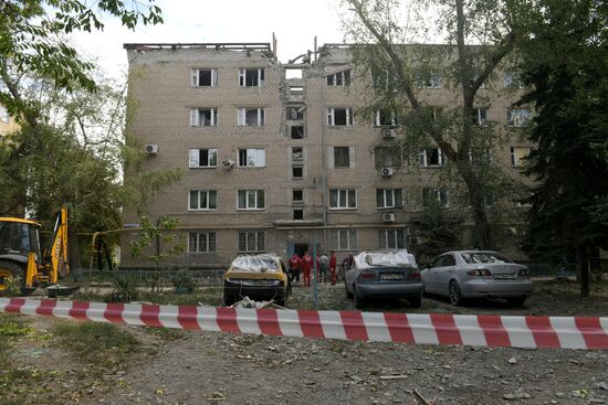 Russia Ukraine Military Operation Shelling