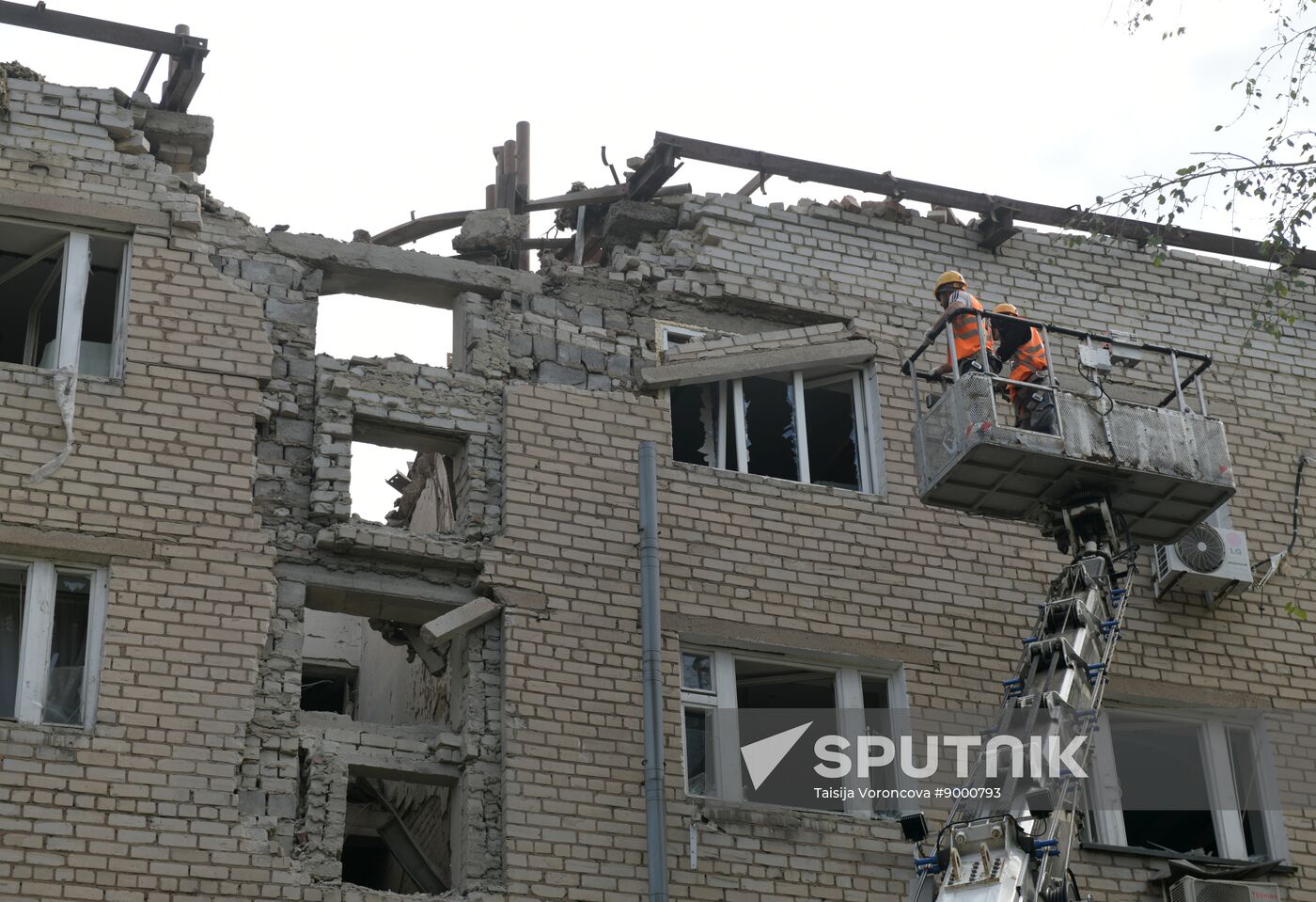 Russia Ukraine Military Operation Shelling