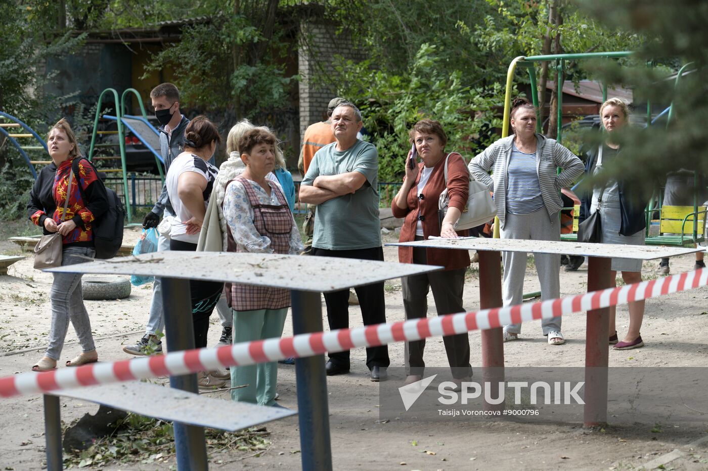 Russia Ukraine Military Operation Shelling