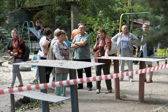 Russia Ukraine Military Operation Shelling