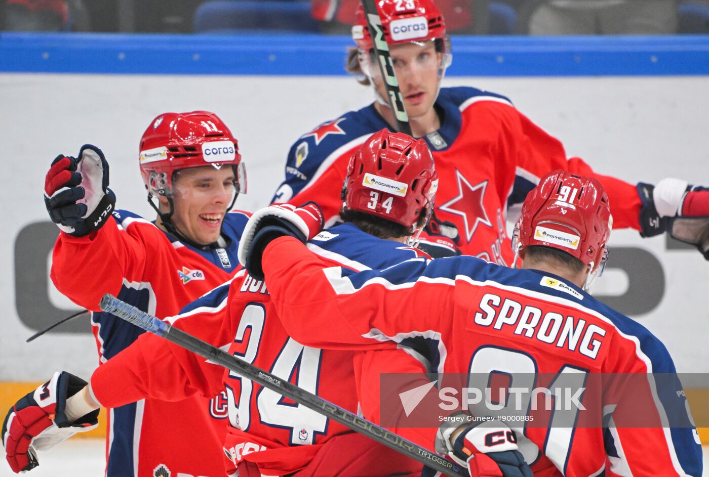 Russia Ice Hockey Kontinental League CSKA - Admiral