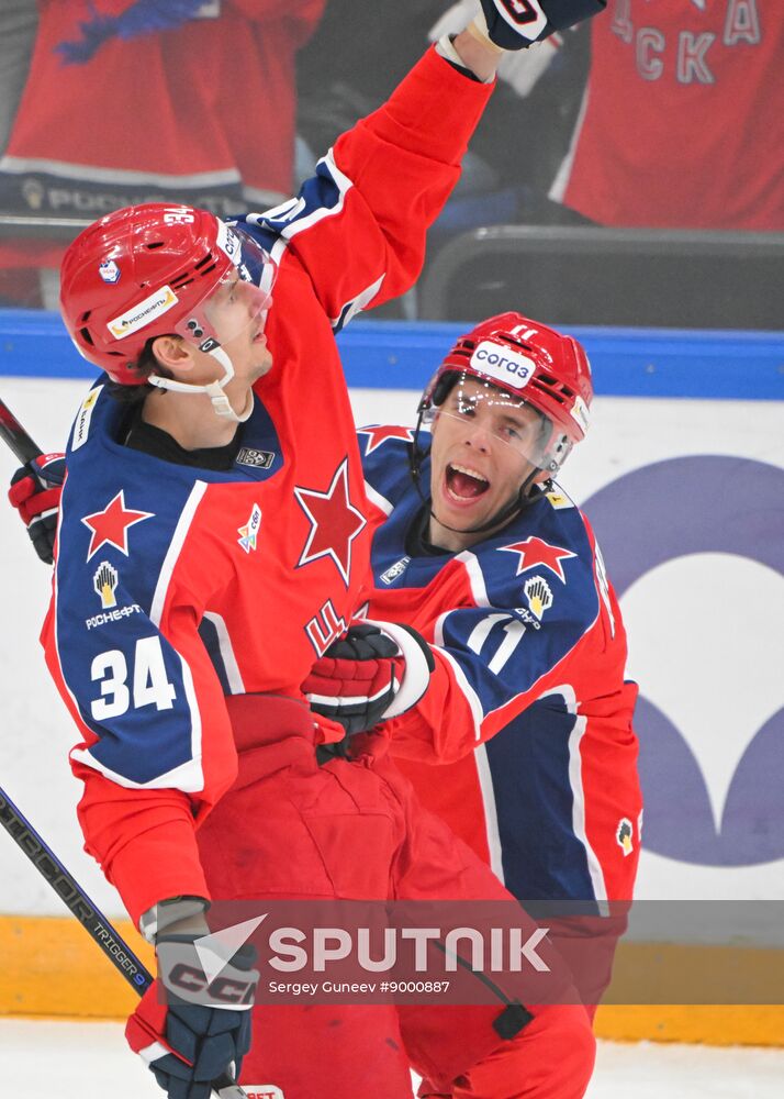 Russia Ice Hockey Kontinental League CSKA - Admiral