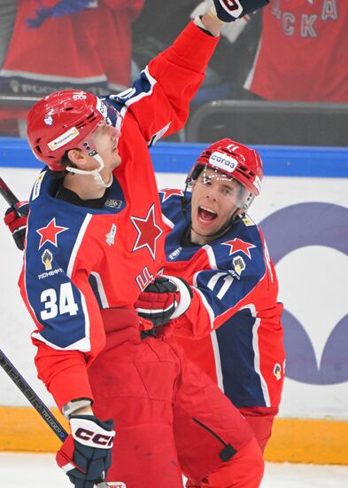 Russia Ice Hockey Kontinental League CSKA - Admiral
