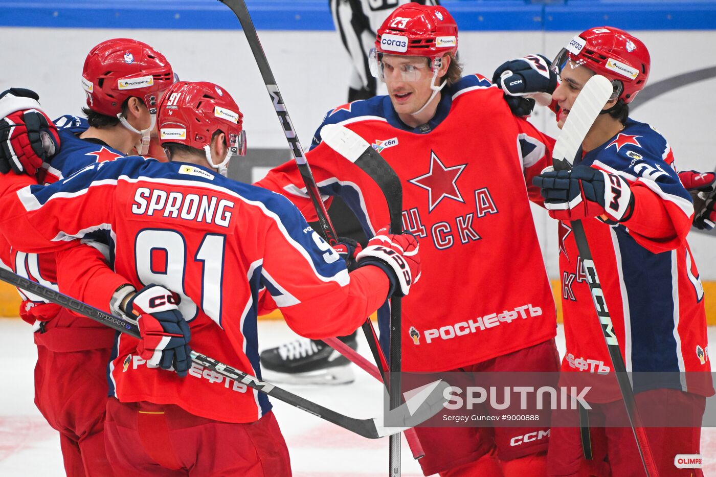 Russia Ice Hockey Kontinental League CSKA - Admiral