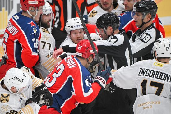 Russia Ice Hockey Kontinental League CSKA - Admiral