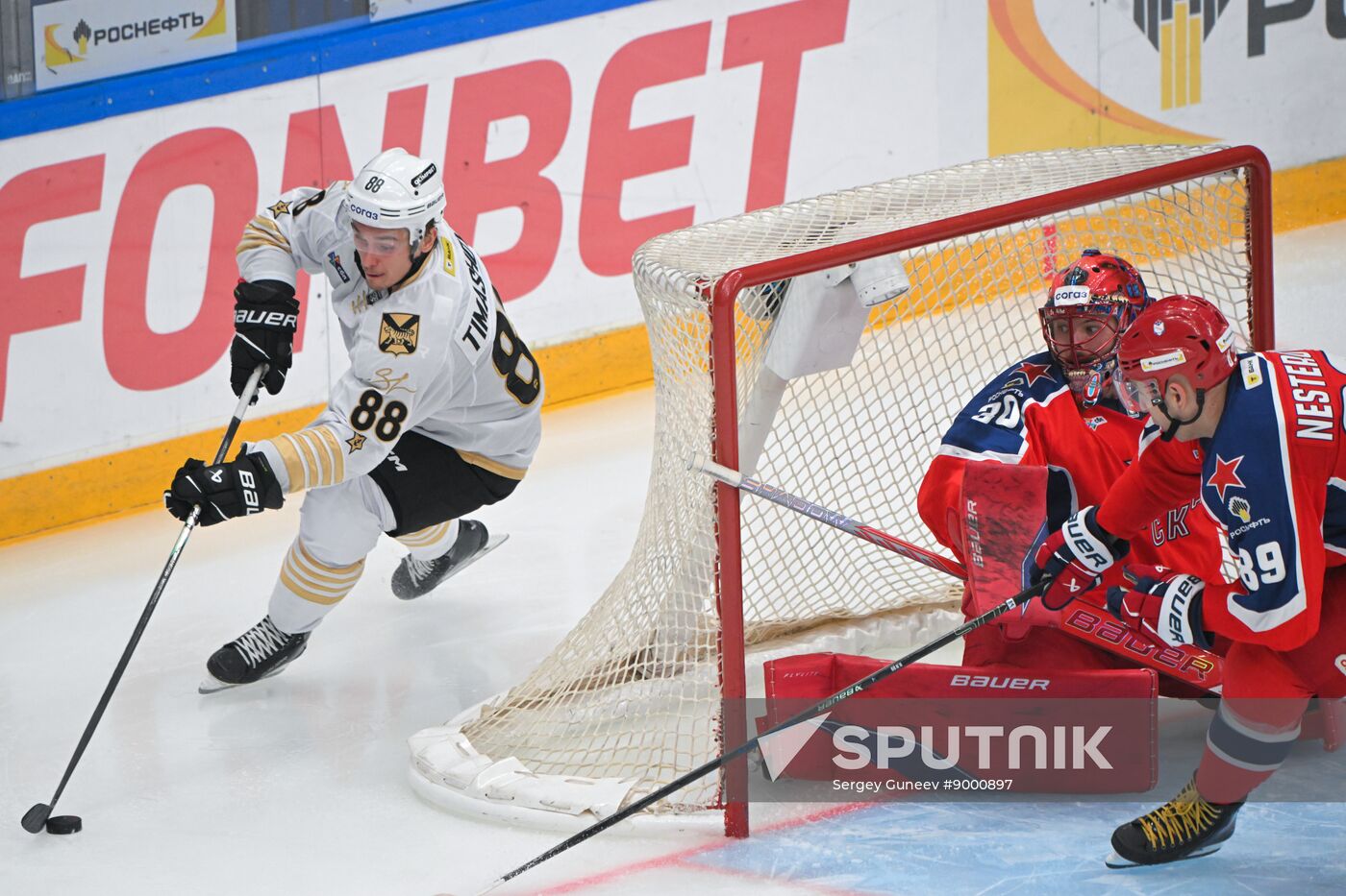 Russia Ice Hockey Kontinental League CSKA - Admiral