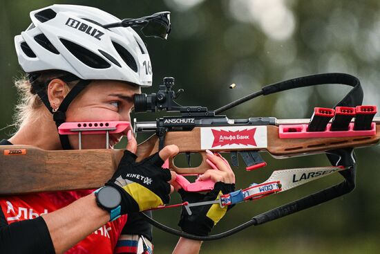Russia Summer Biathlon Championships Individual