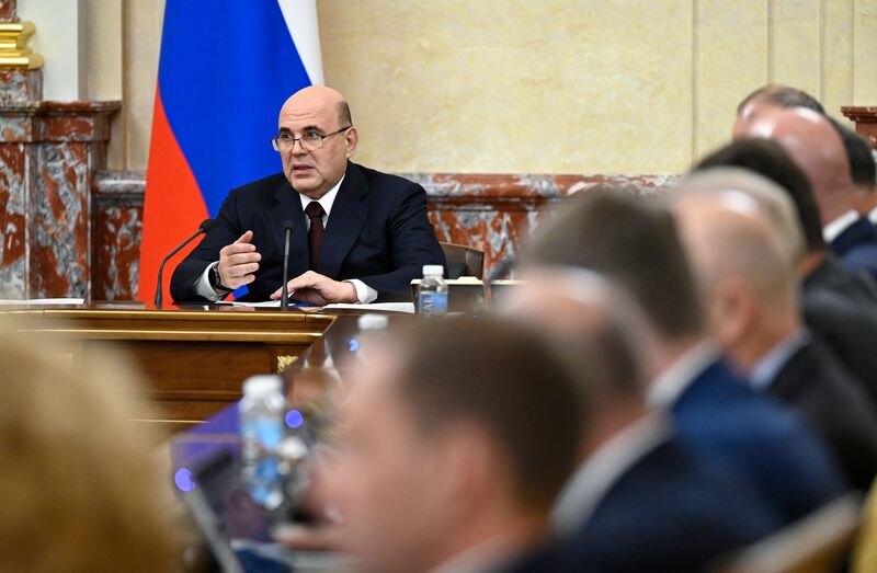 Russia Mishustin Government