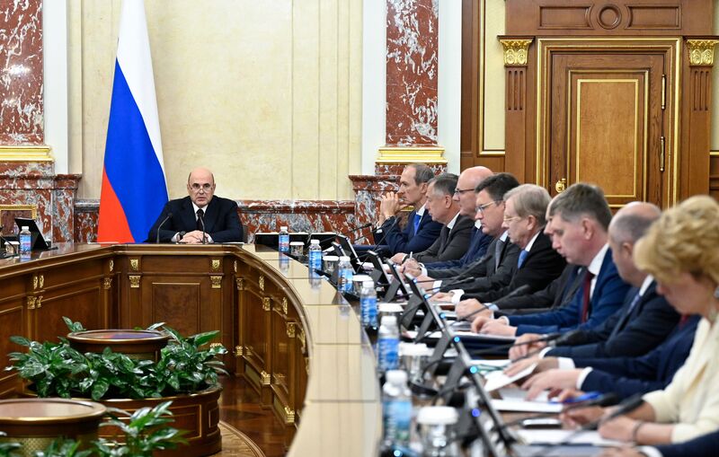Russia Mishustin Government