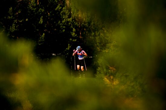 Russia Summer Biathlon Championships Individual