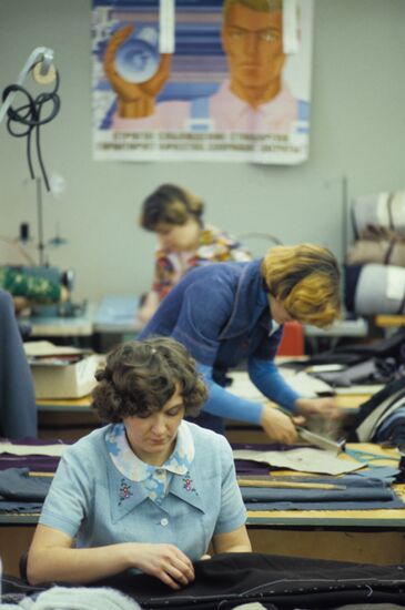 Irina Vasilenov, Senior Engineer of experimental lab at USSR Institute of Light Industry