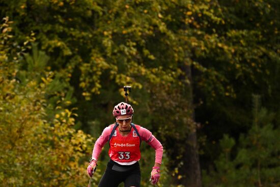 Russia Summer Biathlon Championships Individual