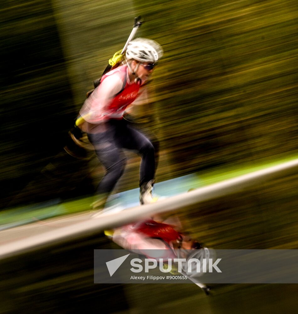 Russia Summer Biathlon Championships Individual