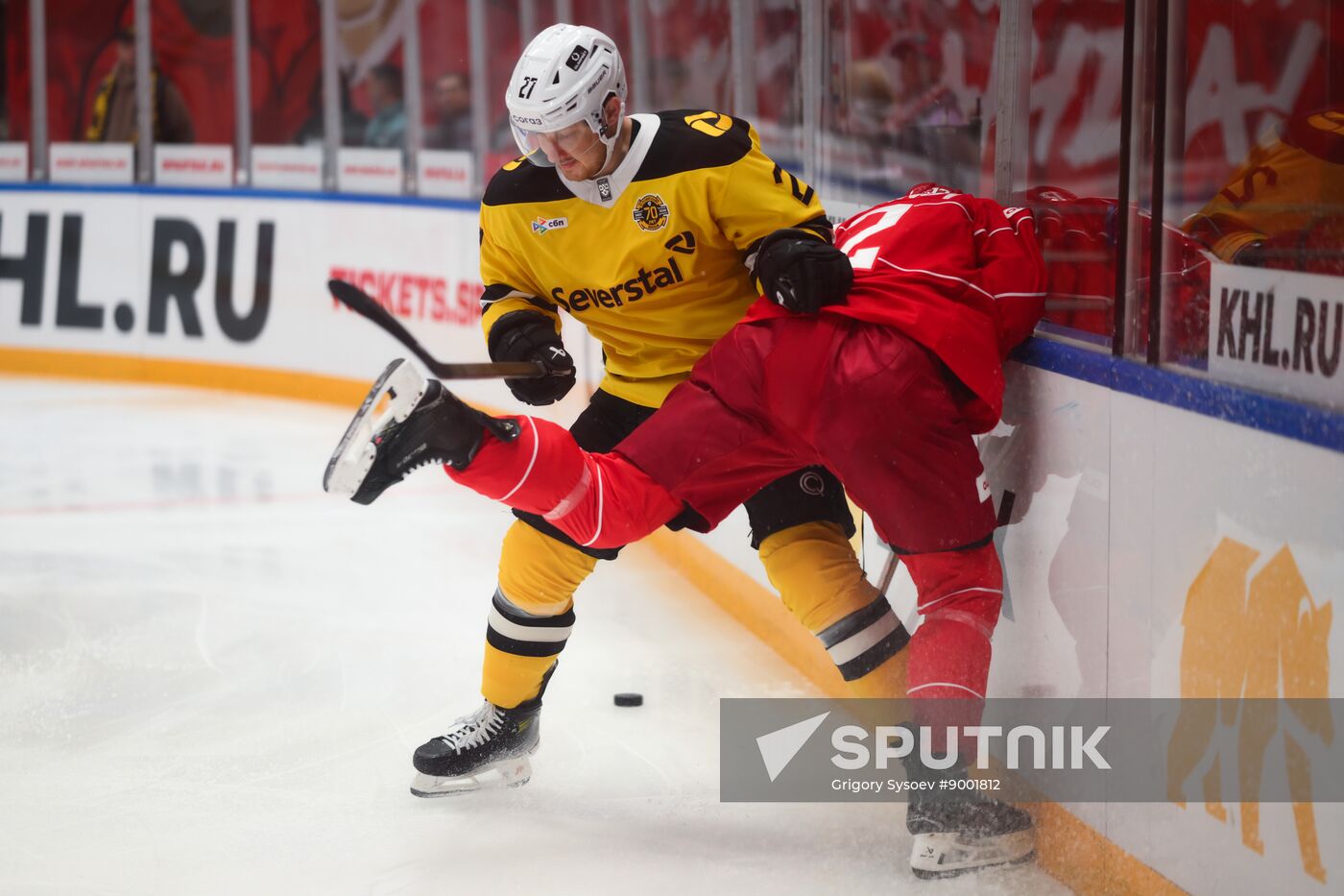 Russia Ice Hockey Kontinental League Spartak - Severstal