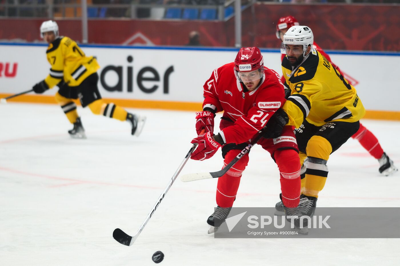 Russia Ice Hockey Kontinental League Spartak - Severstal