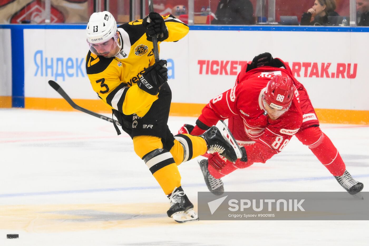 Russia Ice Hockey Kontinental League Spartak - Severstal
