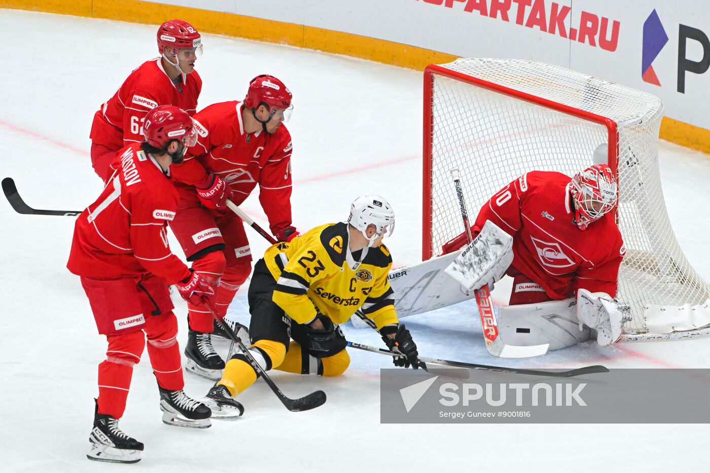 Russia Ice Hockey Kontinental League Spartak - Severstal