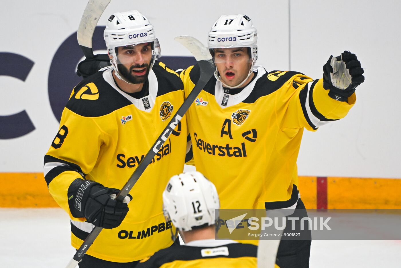 Russia Ice Hockey Kontinental League Spartak - Severstal