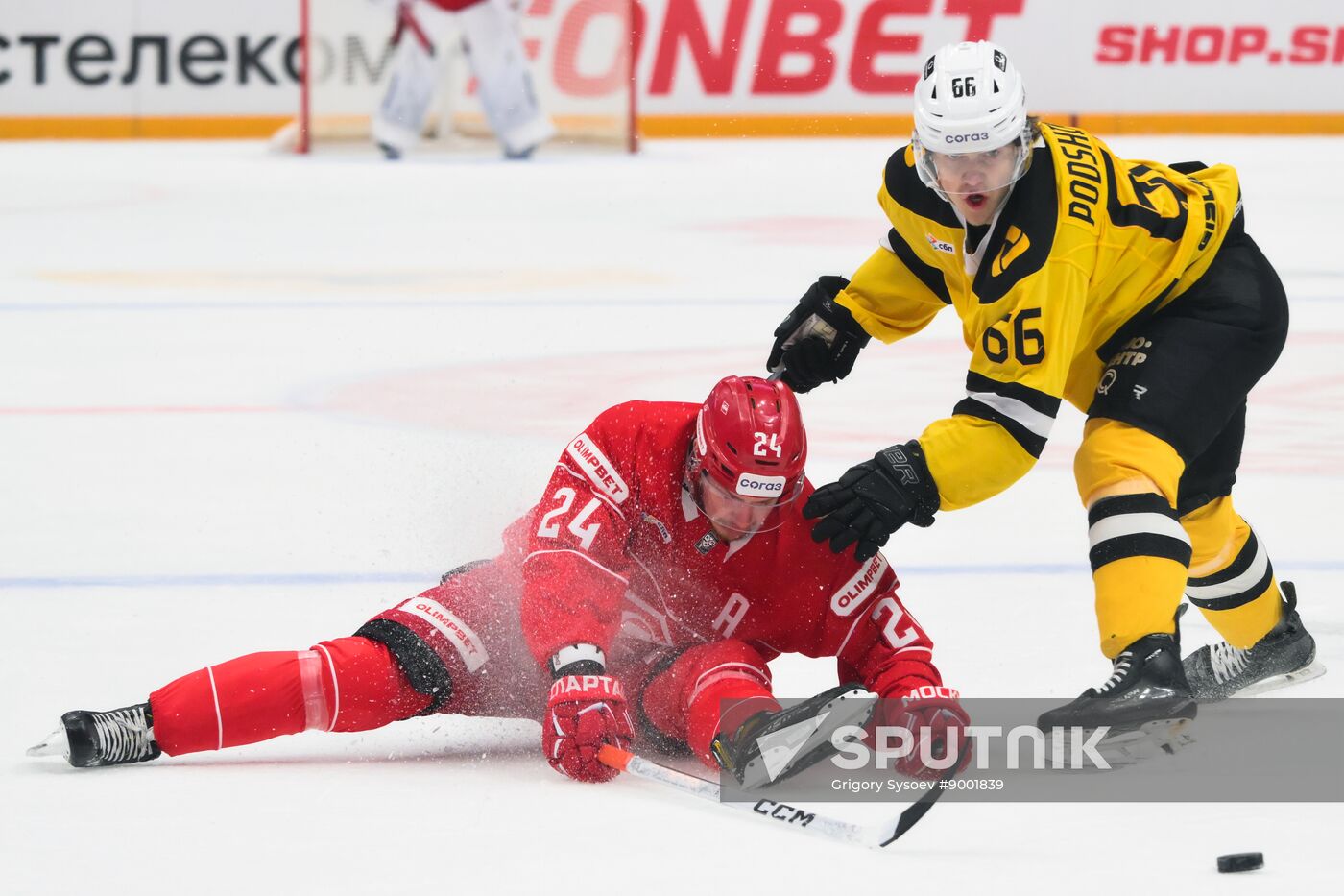 Russia Ice Hockey Kontinental League Spartak - Severstal
