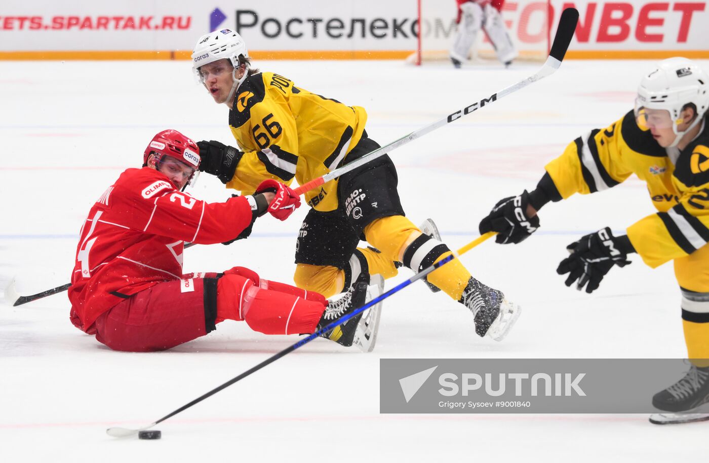 Russia Ice Hockey Kontinental League Spartak - Severstal