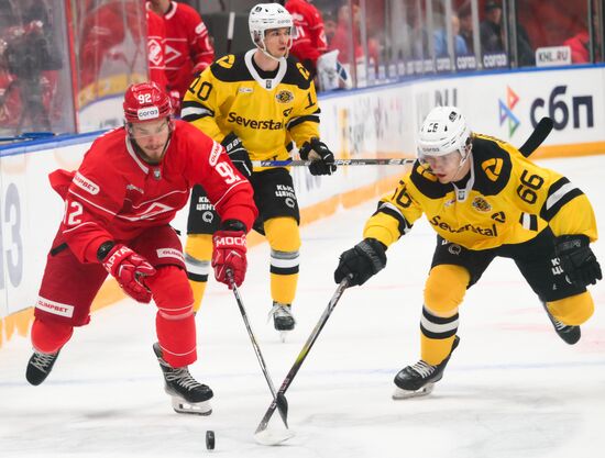 Russia Ice Hockey Kontinental League Spartak - Severstal