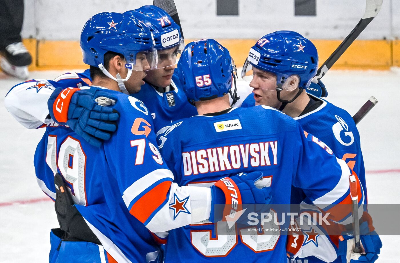 Russia Ice Hockey Kontinental League SKA - Traktor