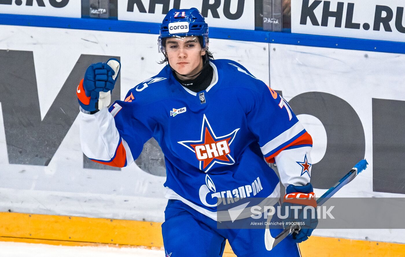 Russia Ice Hockey Kontinental League SKA - Traktor