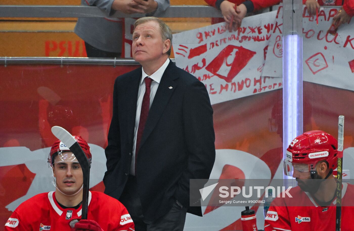 Russia Ice Hockey Kontinental League Spartak - Severstal