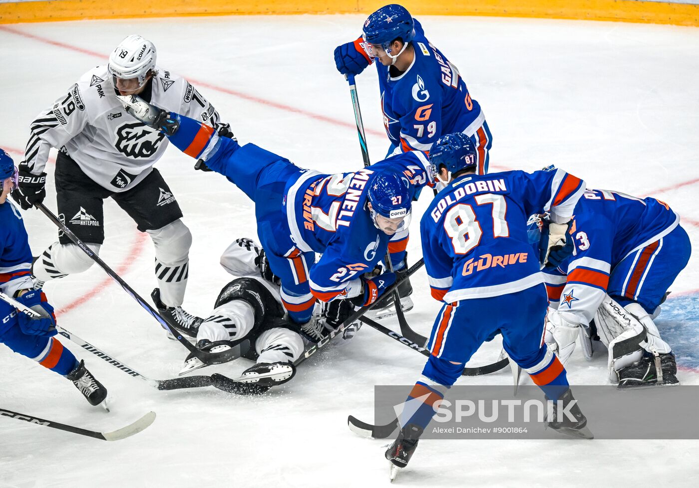 Russia Ice Hockey Kontinental League SKA - Traktor
