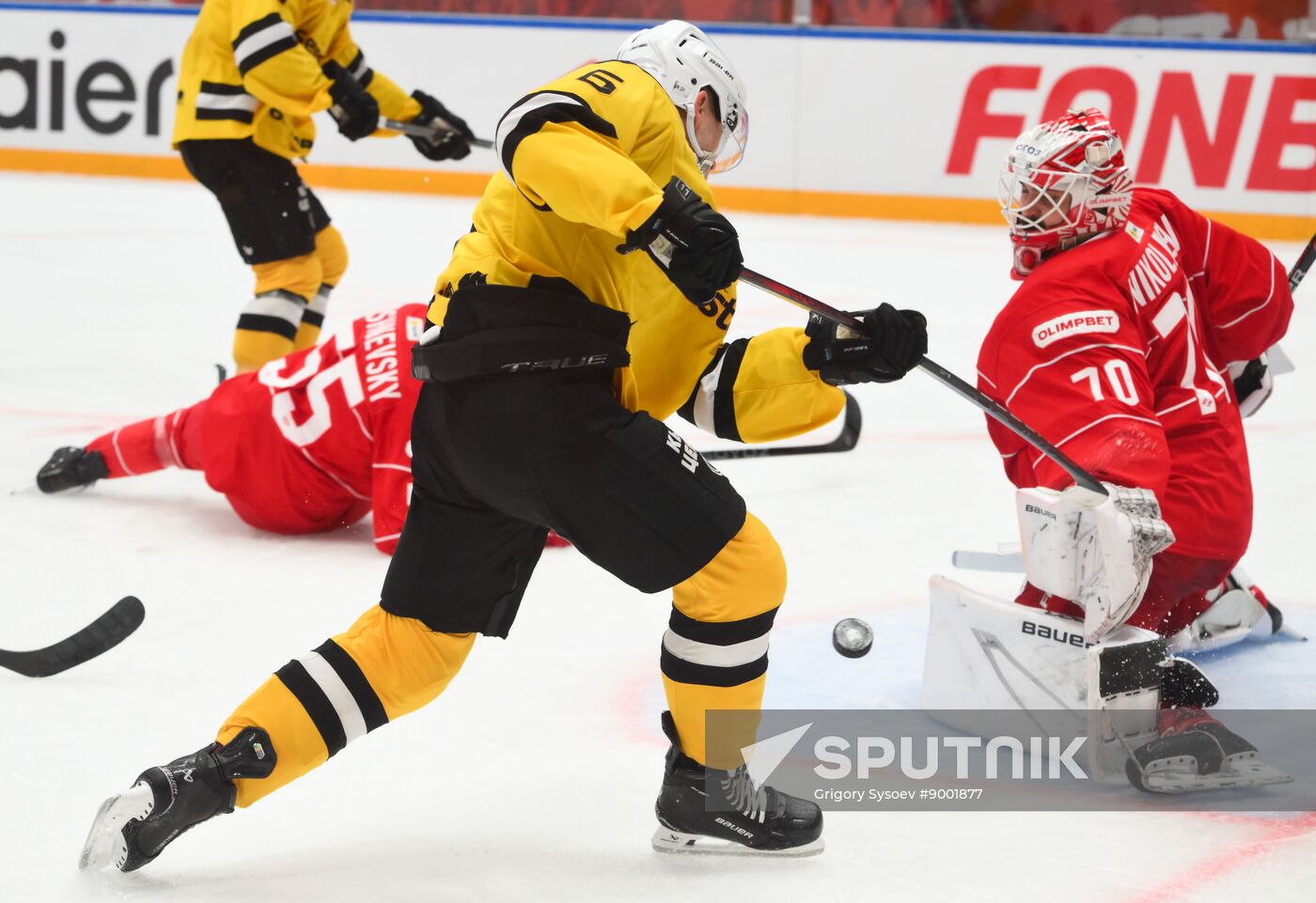 Russia Ice Hockey Kontinental League Spartak - Severstal