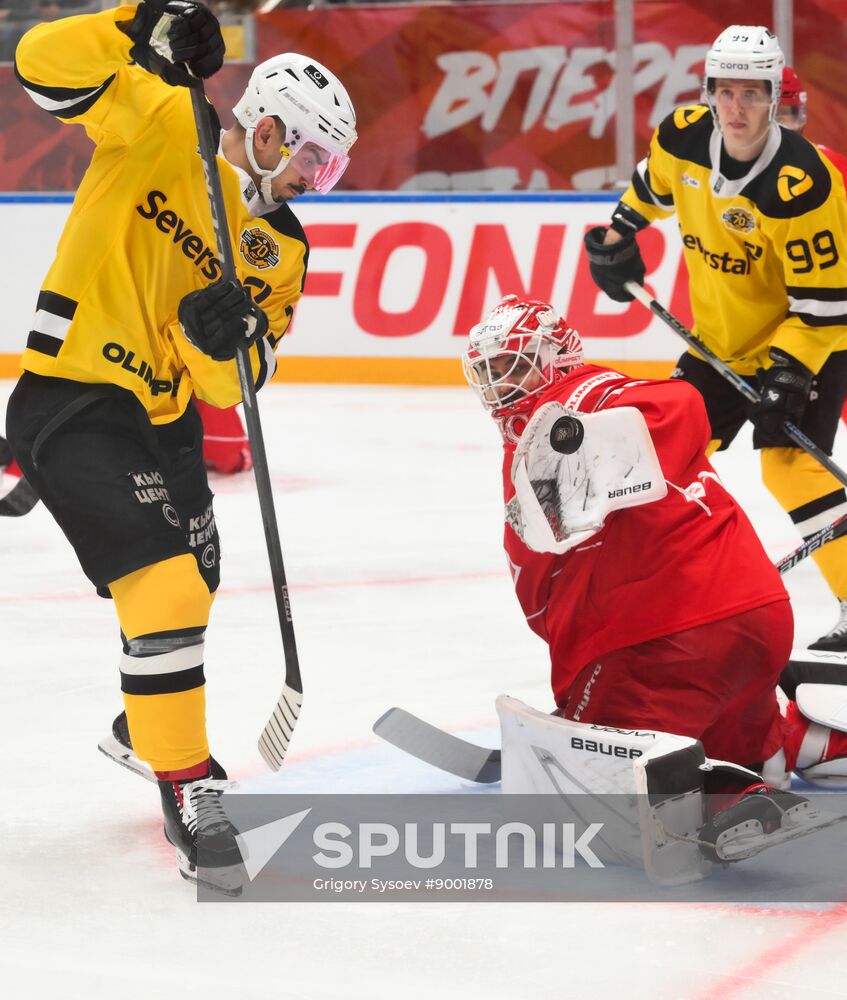 Russia Ice Hockey Kontinental League Spartak - Severstal