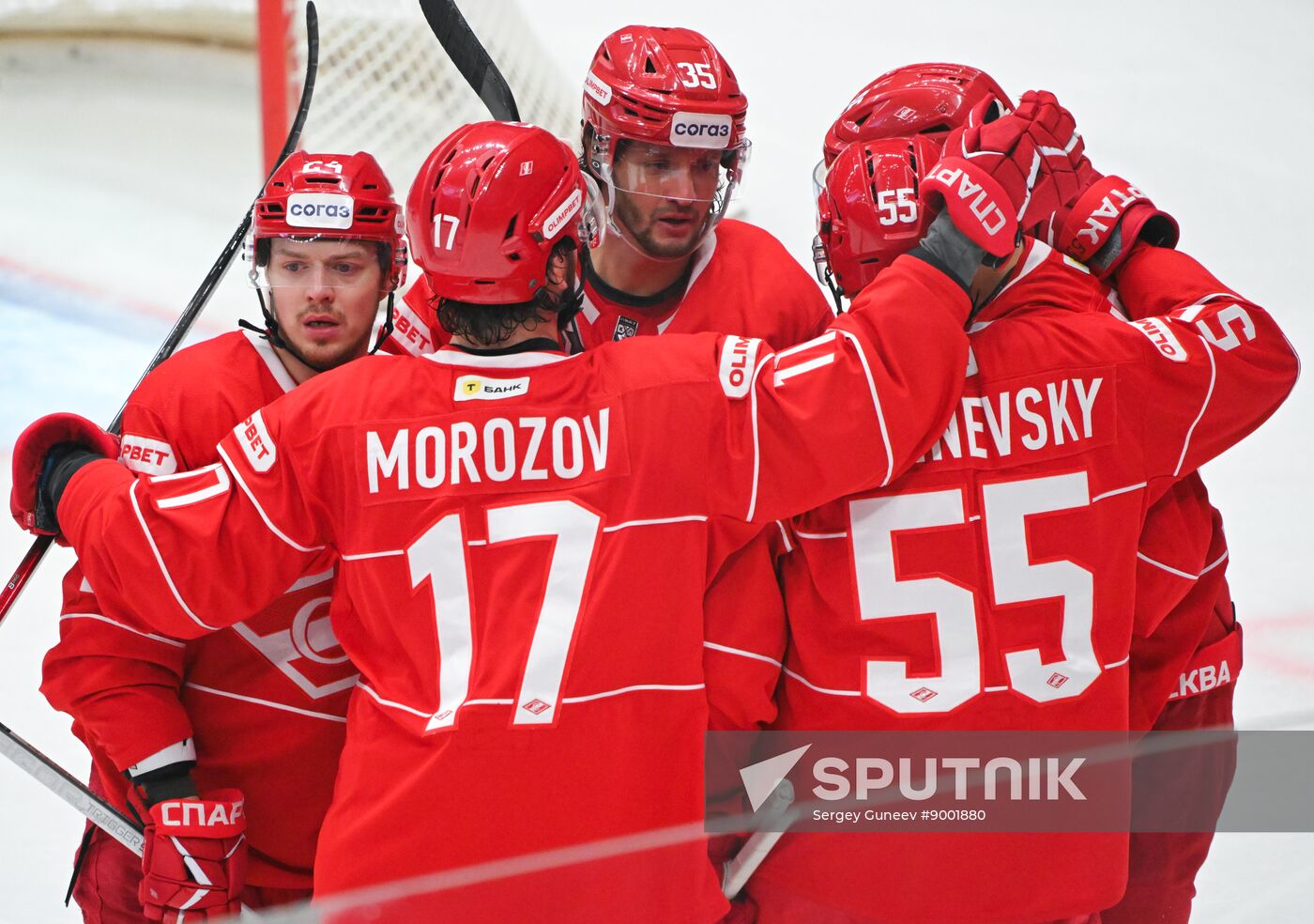 Russia Ice Hockey Kontinental League Spartak - Severstal