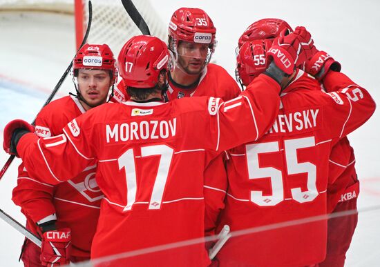 Russia Ice Hockey Kontinental League Spartak - Severstal
