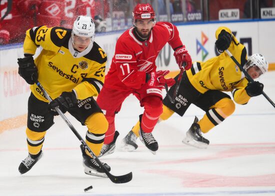 Russia Ice Hockey Kontinental League Spartak - Severstal