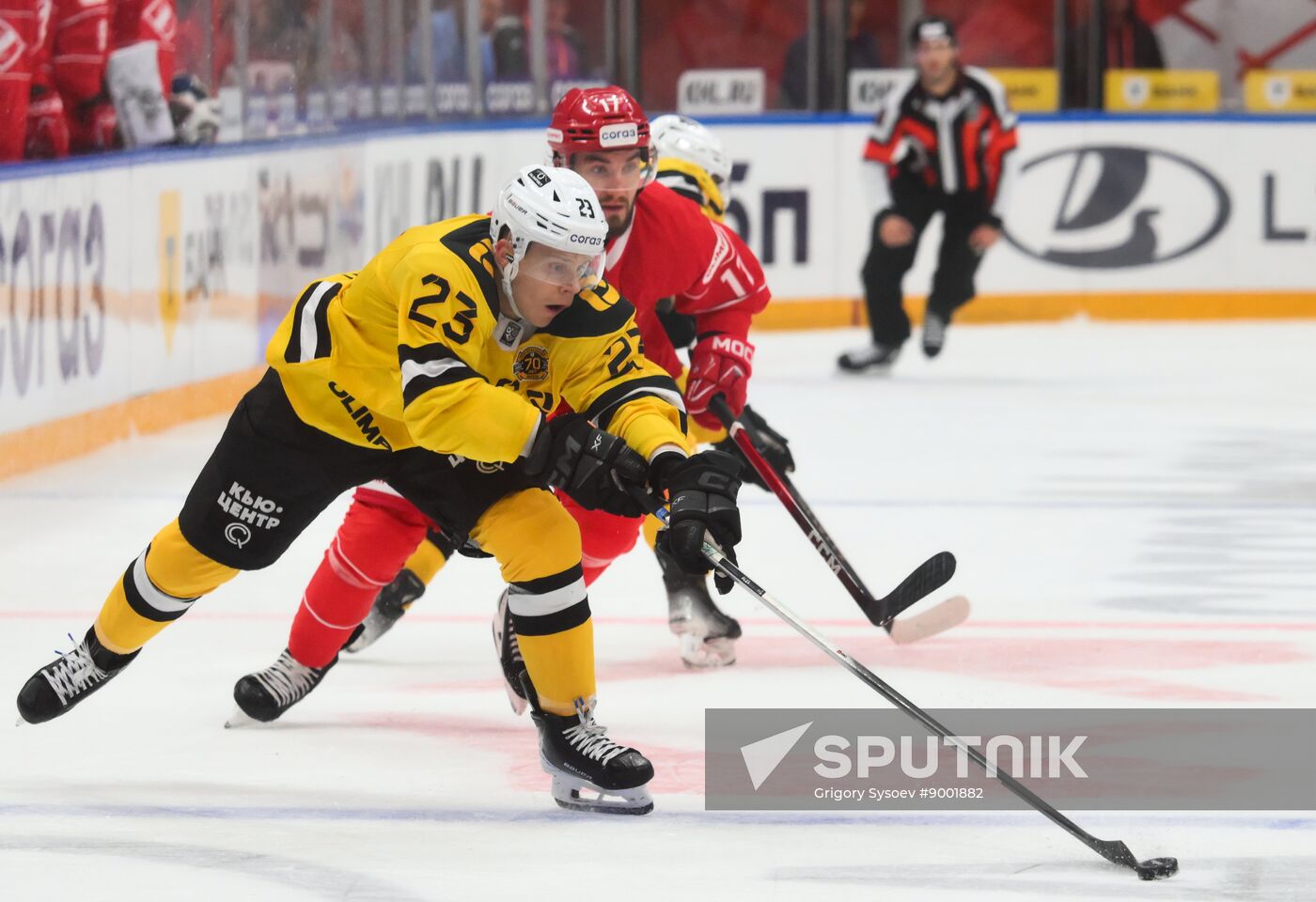 Russia Ice Hockey Kontinental League Spartak - Severstal