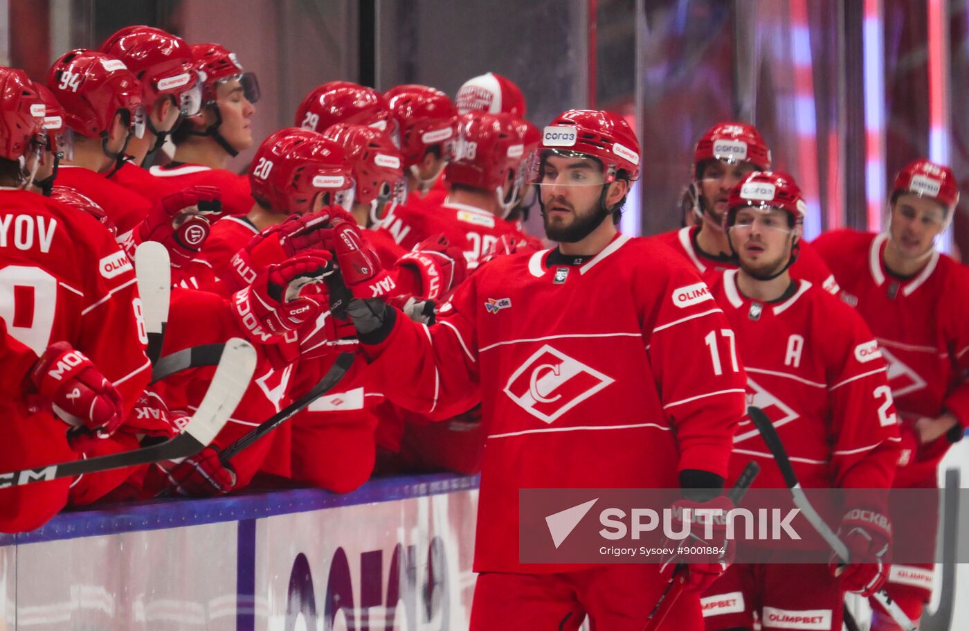 Russia Ice Hockey Kontinental League Spartak - Severstal