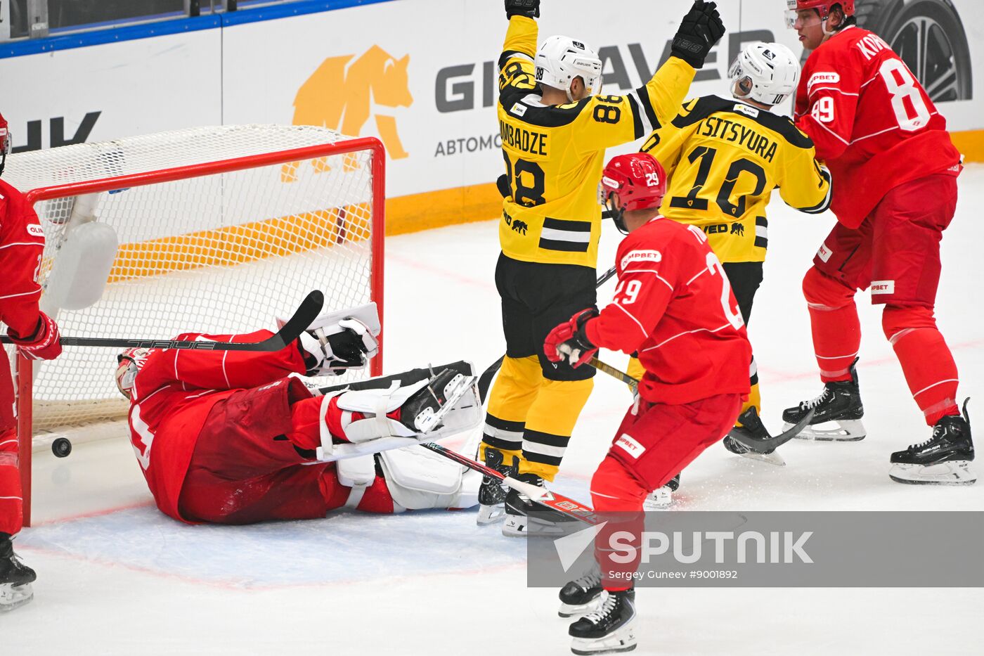 Russia Ice Hockey Kontinental League Spartak - Severstal