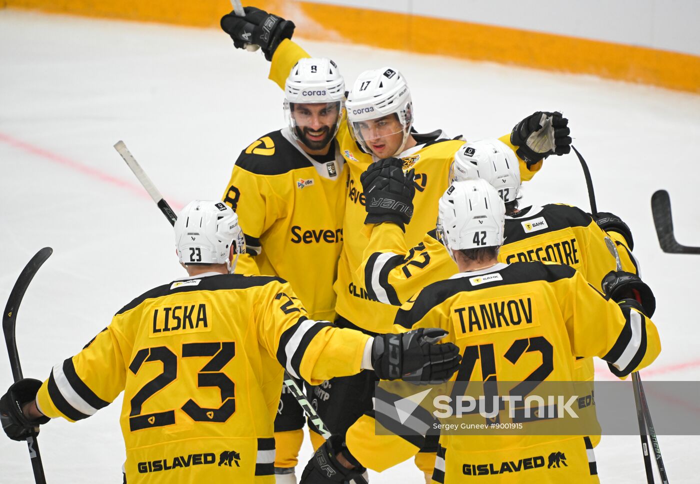 Russia Ice Hockey Kontinental League Spartak - Severstal