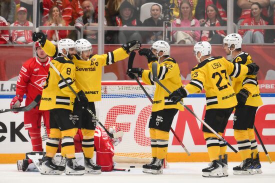Russia Ice Hockey Kontinental League Spartak - Severstal