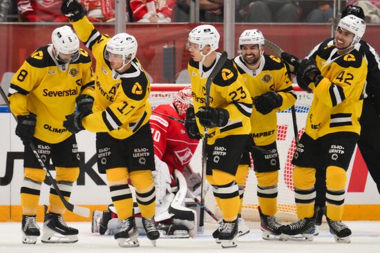 Russia Ice Hockey Kontinental League Spartak - Severstal