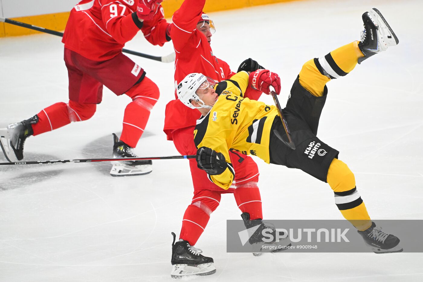 Russia Ice Hockey Kontinental League Spartak - Severstal