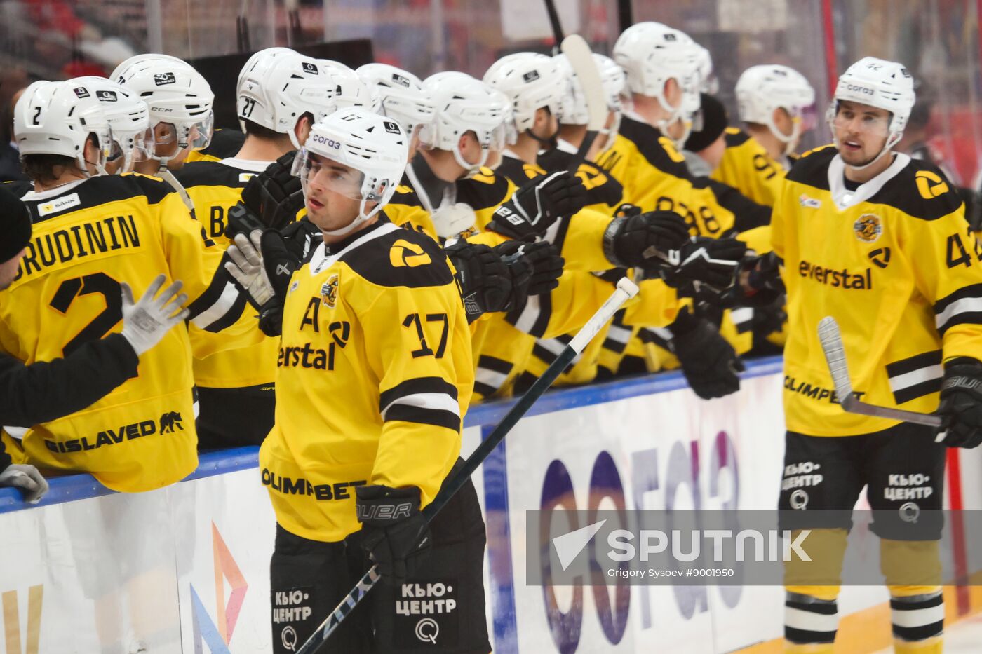 Russia Ice Hockey Kontinental League Spartak - Severstal