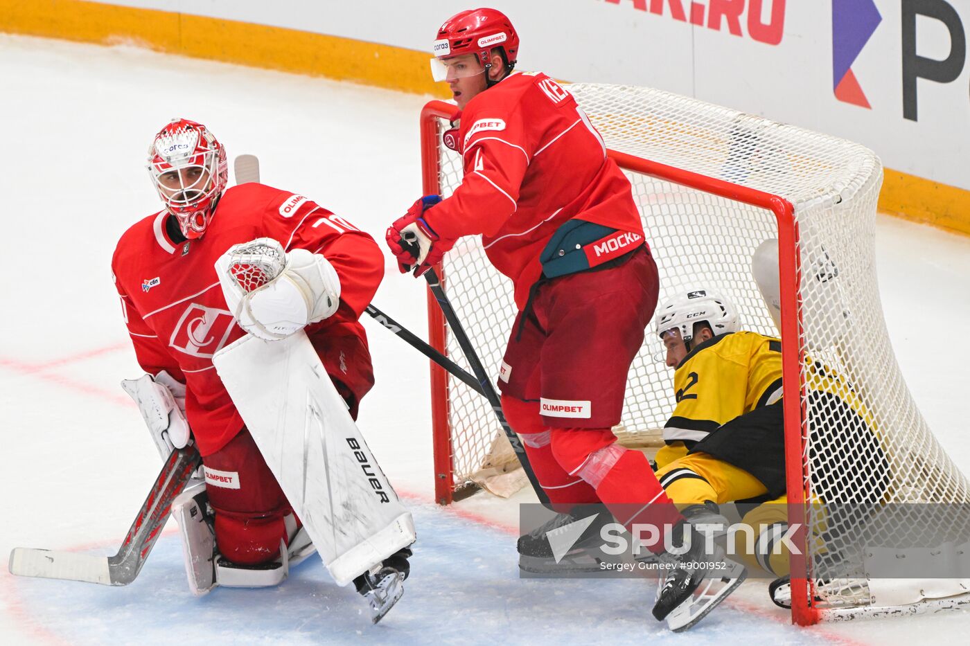 Russia Ice Hockey Kontinental League Spartak - Severstal