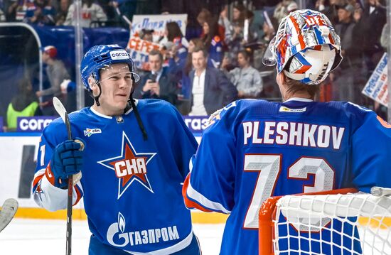 Russia Ice Hockey Kontinental League SKA - Traktor