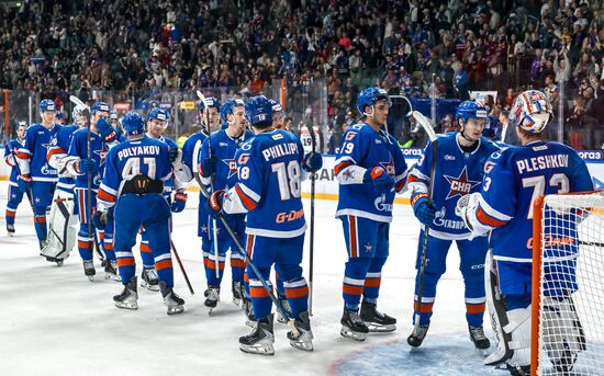 Russia Ice Hockey Kontinental League SKA - Traktor