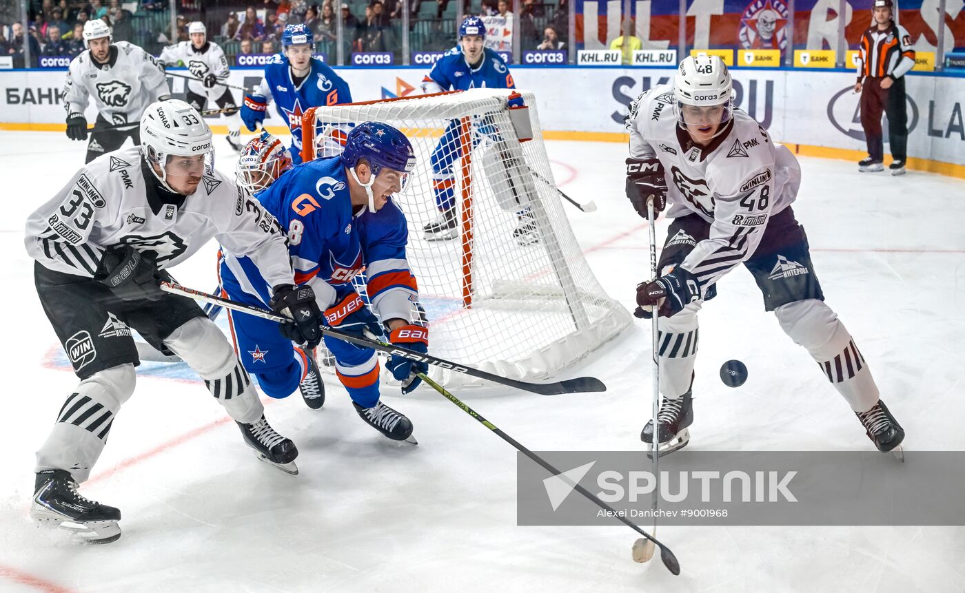 Russia Ice Hockey Kontinental League SKA - Traktor