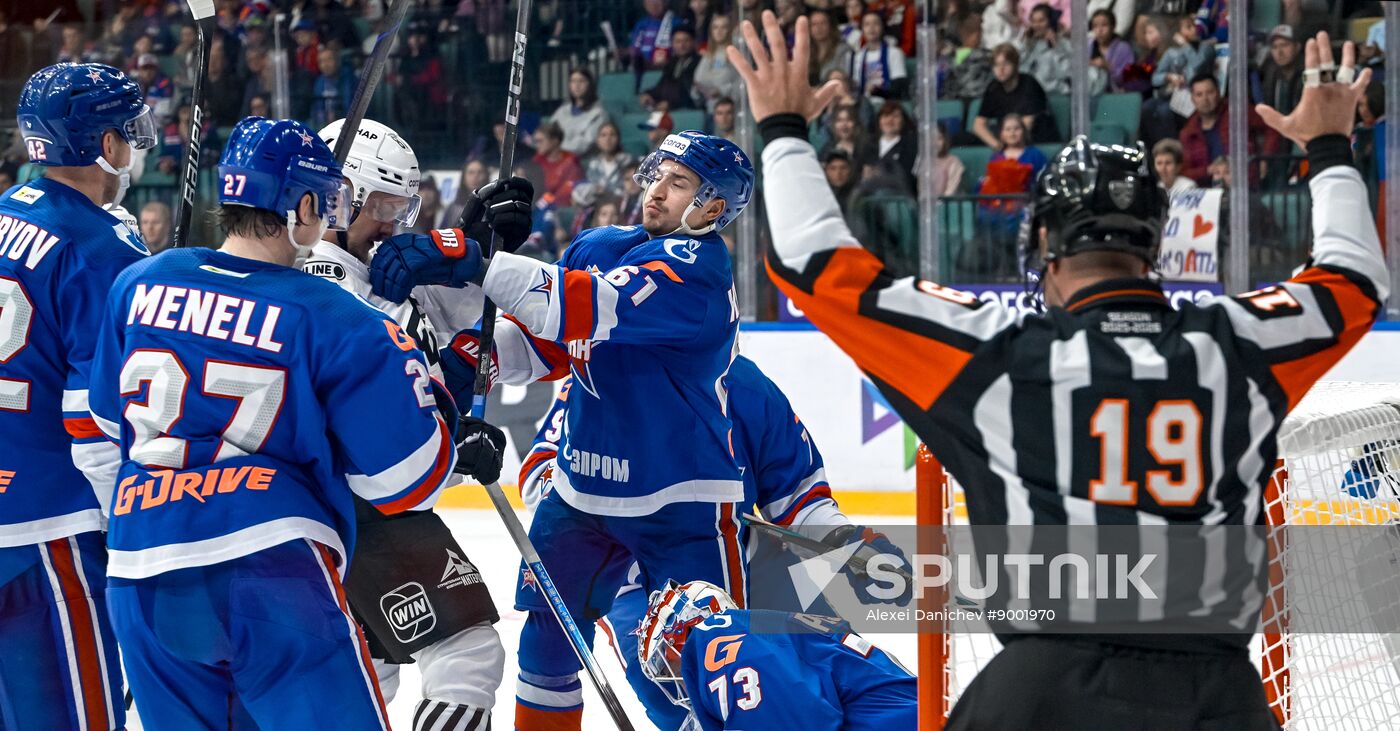 Russia Ice Hockey Kontinental League SKA - Traktor