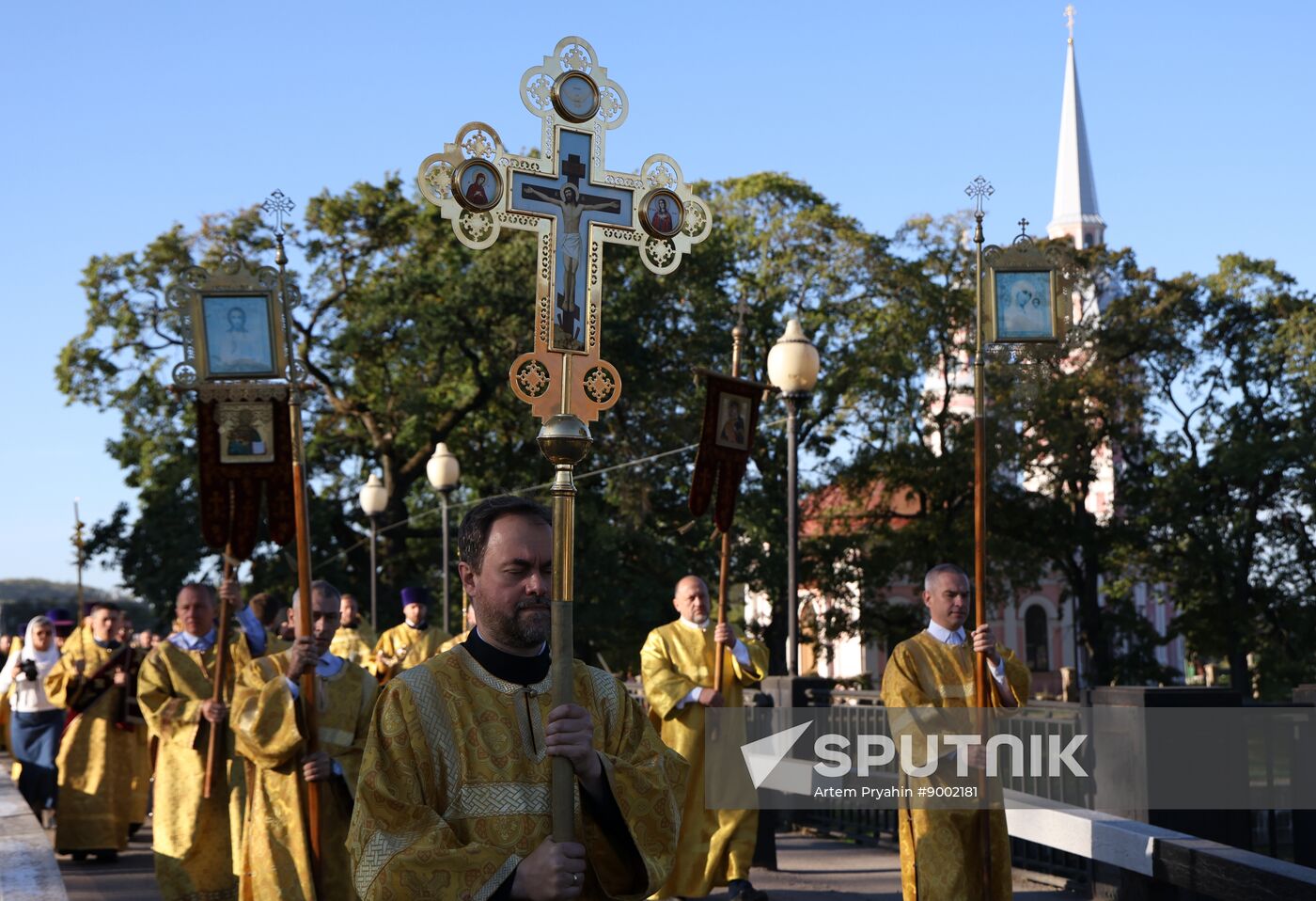Russia Religion St Alexander Nevsky Feast
