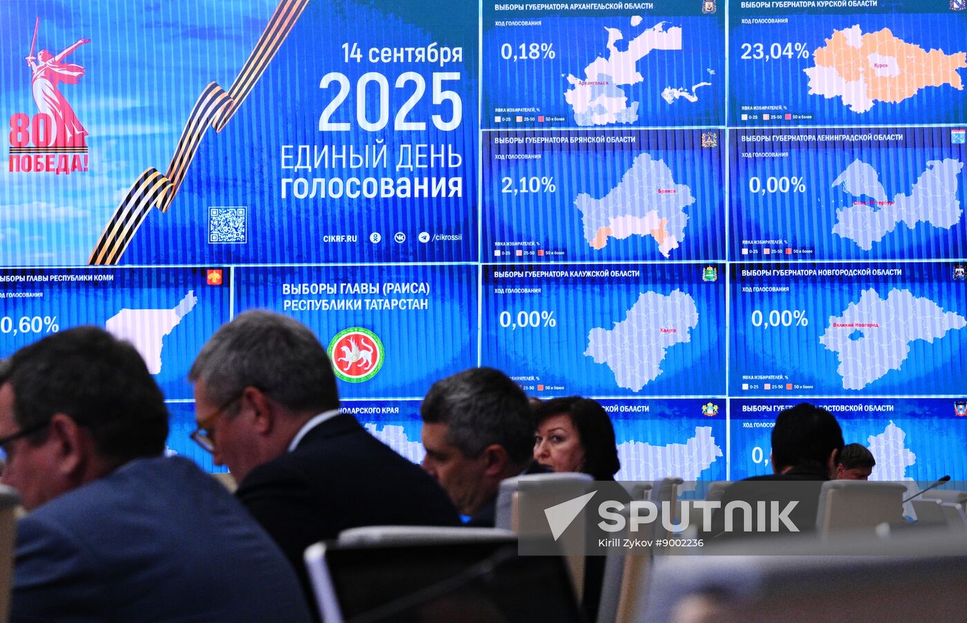 Russia Elections CEC